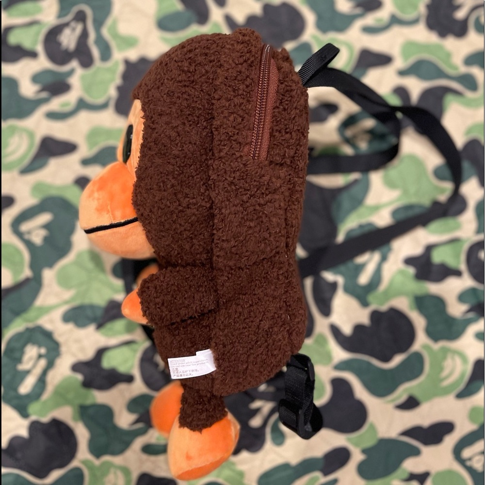 Bape A Bathing Ape Baby Milo Plush Backpack - Picture 4 of 8